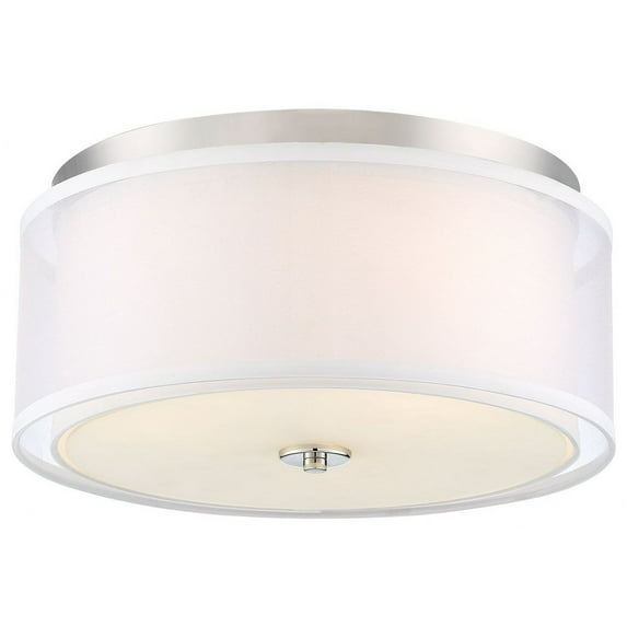 Minka Lavery - Studio 5 - 3 Light Flush Mount in Transitional Style - 7.75