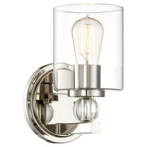 Minka Lavery Studio 5 9 1/2" High Polished Nickel Wall Sconce