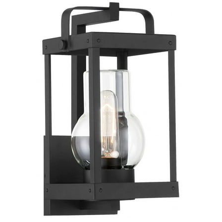 Minka Lavery Sullivans Landing 1-LT Outdoor Wall Lantern - Sand Coal - 73161-66