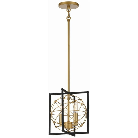 Minka Lavery - Titans Trace - 2 Light Mini Pendant     -Traditional Installation