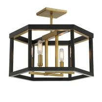 Minka Lavery - Union Estates - 4 Light Semi-Flush Mount