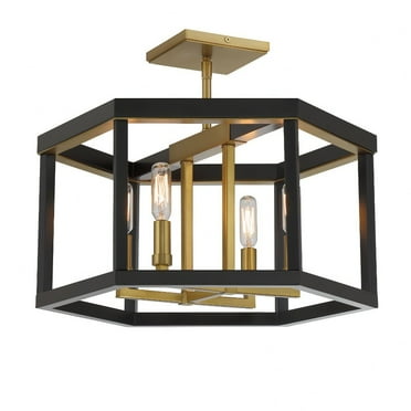 Minka Lavery - Union Estates - 4 Light Semi-Flush Mount