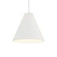 thumbnail image 1 of Minka Lavery - Vantage Pendants - 1 Light Cone Pendant-White Finish, 1 of 7