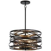 Minka Lavery - Vortic Flow - 5 Light Convertible Pendant in Contemporary Style -