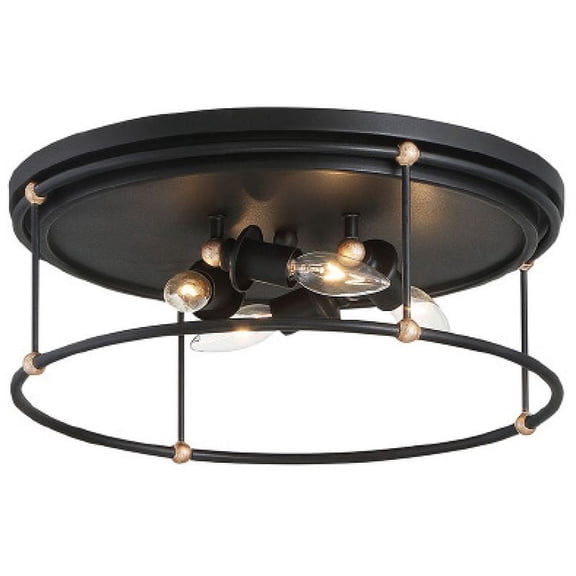 Minka Lavery Westchester County 16 1/2"W Sand Coal 4-Light Ceiling Light