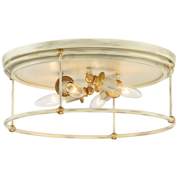Minka Lavery Westchester County 16 1/2" Wide White 4-Light Ceiling Light