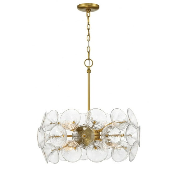 Minka Lavery - Winter - 8 Light Chandelier-2.5 Inches Tall and 22 Inches Wide