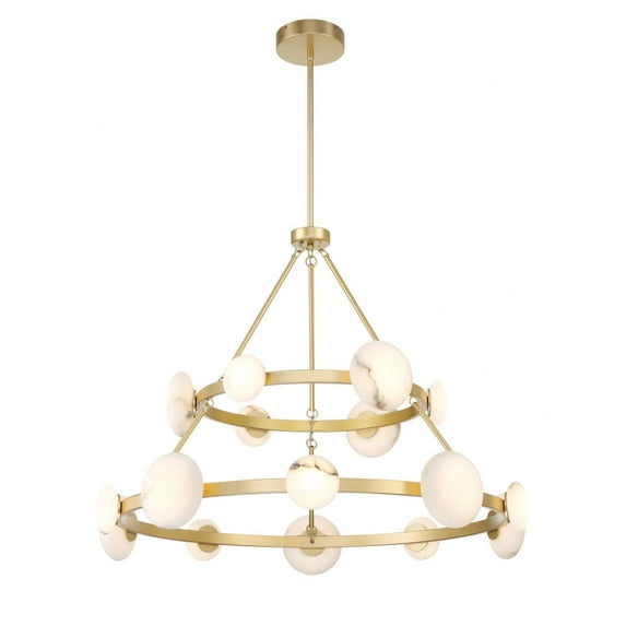 Minka Lavery - Zill - 87W 1 LED Chandelier-31.25 Inches Tall and 42 Inches Wide
