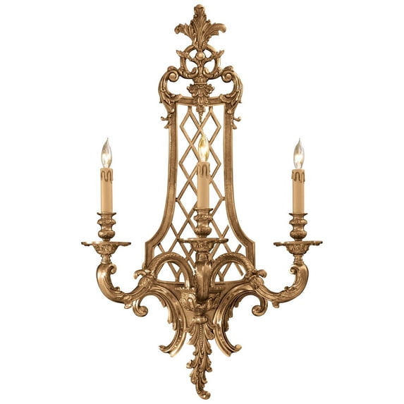 Minka Metropolitan - 38.25 Inch Three Light Wall Sconce - Minka Metropolitan