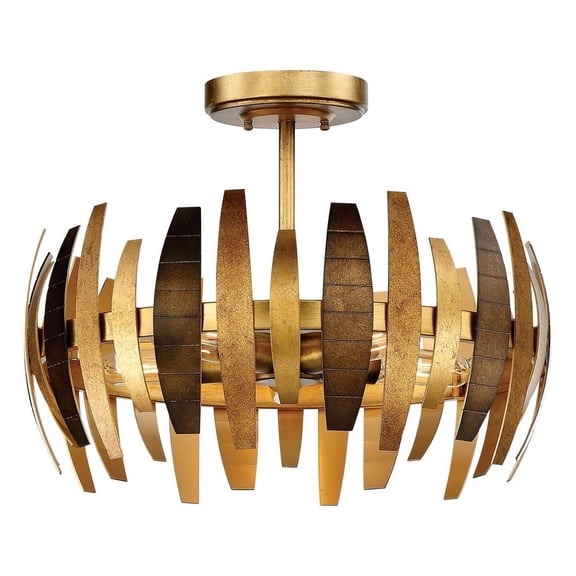 Minka Metropolitan - Manitou - Five Light Semi-Flush Mount - Minka Metropolitan