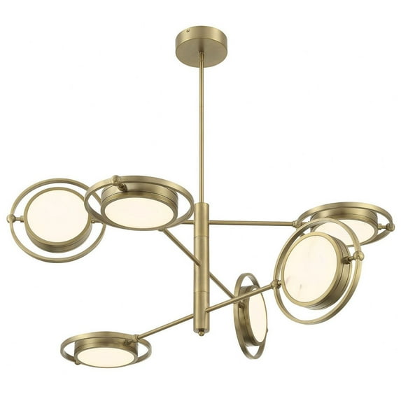 Minka Metropolitan - Spectr - 36W 6 LED Chandelier-20 Inches Tall and 40.63
