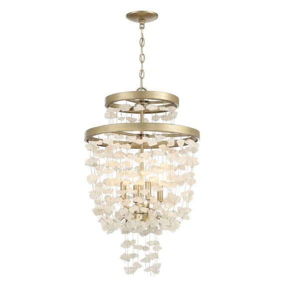 N6893-898-Minka Metropolitan-Stonybrook - 4 Light Convertible Pendant-28.75 Inches Tall and 18.25 Inches Wide