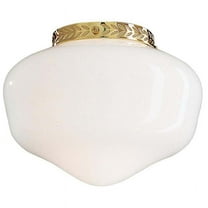 Minkaaire 4099 4" Glass Shade For Ceiling Fan Light Kit - Opal