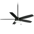 thumbnail image 1 of Ceiling Fan With Light Kit 14.5 Inches Tall By 52 Inches Wide-Coal Finish-Coal Blade Color Minka Aire Fans F673l-Cl, 1 of 4