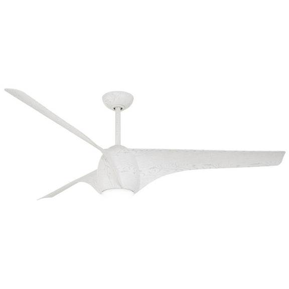 65" Minka Aire Airewave Sterling Maple Indoor Remote LED Ceiling Fan