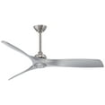 thumbnail image 1 of 60" Minka Aire Aviation Brushed Nickel Modern Ceiling Fan with Remote, 1 of 10