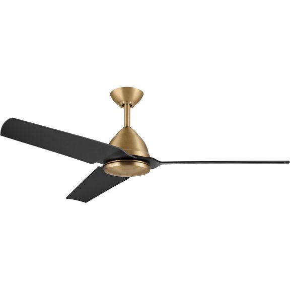 Minkaaire F753-LBR/CL F753-LBR/CL 54" 3 Blade Indoor / Outdoor Ceiling Fan - Legacy Brass