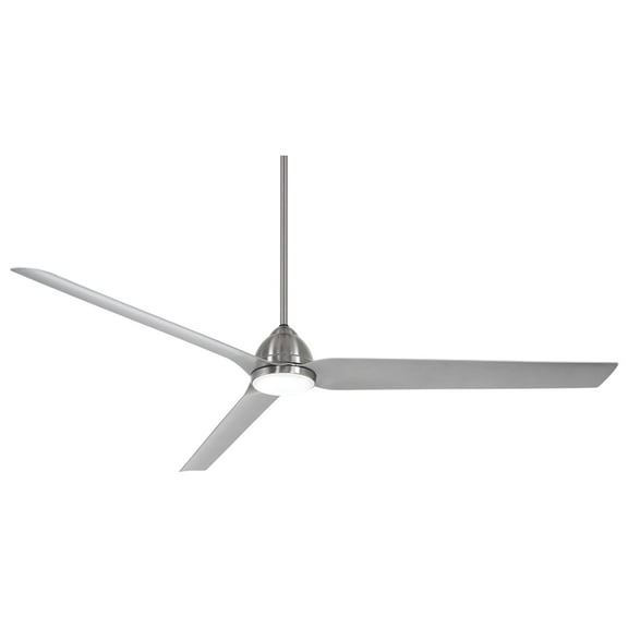 84" Minka Aire Java Xtreme Brushed Nickel Smart LED Ceiling Fan
