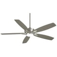 thumbnail image 1 of 52" Minka Aire Kelvyn Brushed Nickel CCT LED Ceiling Fan with Remote, 1 of 5