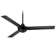 Minkaaire Kewl Kewl 52" 3 Blade Energy Star Indoor Ceiling Fan - Black