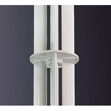 Minkaaire Ma Dl06 6" Ceiling Fan Downrod For Flyte Fans - White