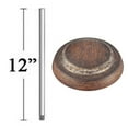 thumbnail image 1 of Minkaaire Ma Dr512 12" Ceiling Fan Downrod For 9 Ft Ceilings - Wood, 1 of 7