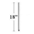 thumbnail image 1 of Minkaaire Ma Dr518 18" Ceiling Fan Downrod For Dr5 Series And 10 Ft Ceilings - Kocoa, 1 of 2