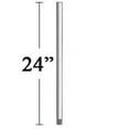 thumbnail image 1 of Minkaaire Ma Dr524 24" Ceiling Fan Downrod For 11 Ft Ceilings - Nickel, 1 of 2