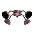 thumbnail image 1 of Minkaaire Ma K1 4 Light Fitter Fan Light Kit - Bronze, 1 of 3