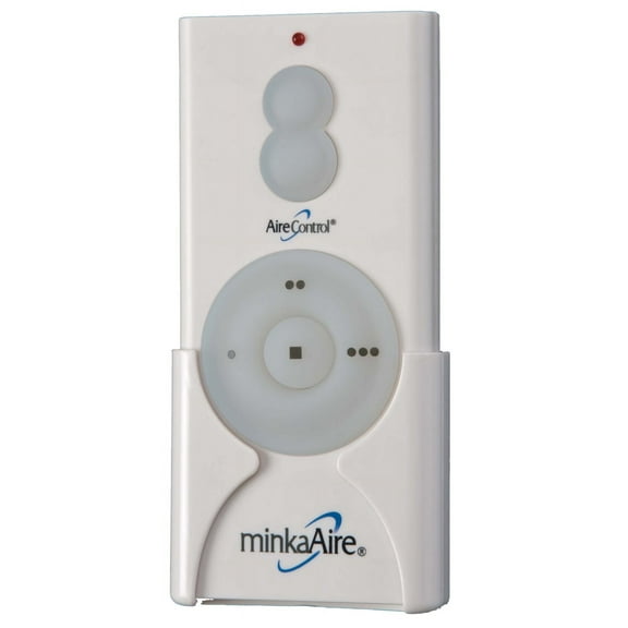 Minkaaire Rc211 Hand Held 32 Bit Airecontrol Ceiling Fan Remote System - White