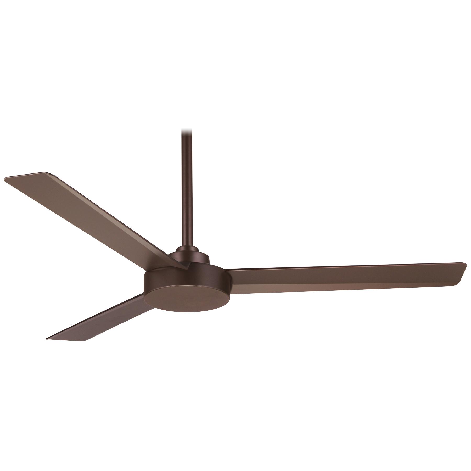 Ceiling Fan In Contemporary Style 11.75 Inches Tall By 52 Inches Wide-Oil Rubbed Bronze Finish-Oil Rubbed Bronze Blade Color Minka Aire Fans F524-Orb