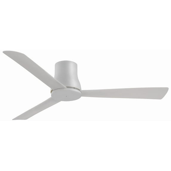 52" Minka Aire Simple Flush Gray Outdoor Hugger Ceiling Fan