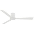 thumbnail image 1 of 60" Minka Aire Simple Flush Flat White Outdoor Hugger Ceiling Fan, 1 of 6