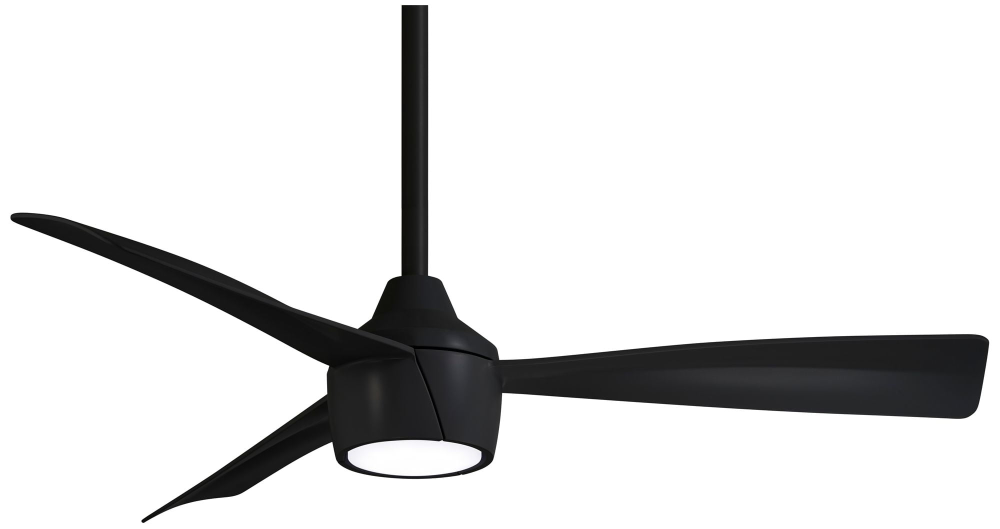44" Minka Aire Skinnie Coal LED Ceiling Fan with Remote Control