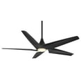 thumbnail image 1 of Minkaaire Switch 60 Led Five Switch 60" 5 Blade Convertible Led Ceiling Fan - Coal, 1 of 4