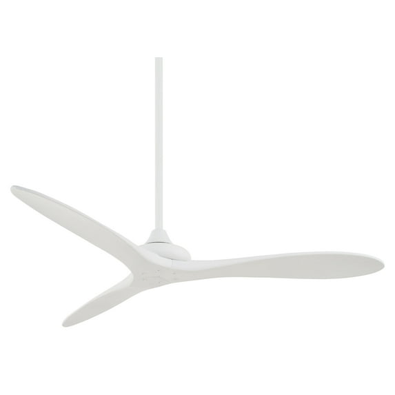 Minkaaire Vapor Vapor 60" 3 Blade Indoor Ceiling Fan - White