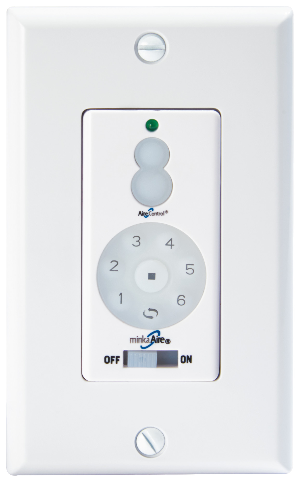 Minkaaire Wc400 Wall Control For Select Minkaaire Fan Models - White
