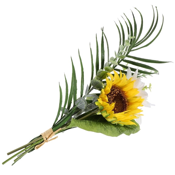 Minkissy Sunflower Fabric Decorations Bundle, No Maintenance Needed, Perfect for Bedroom, Living Room, Home Decor