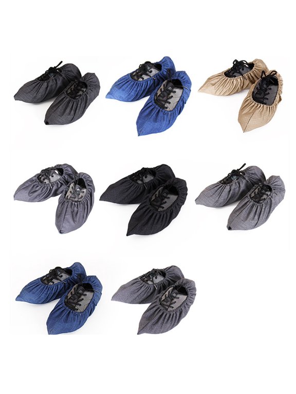 Floor Cleaning Slippers for Women and Men, Assorted Colors, Non- Soft Sole, 1 Pair