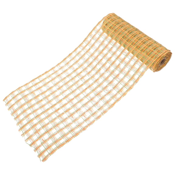 Minkissy 1 Roll Decorative Mesh Ribbon For Wreath Supplies And Flower Decoration
