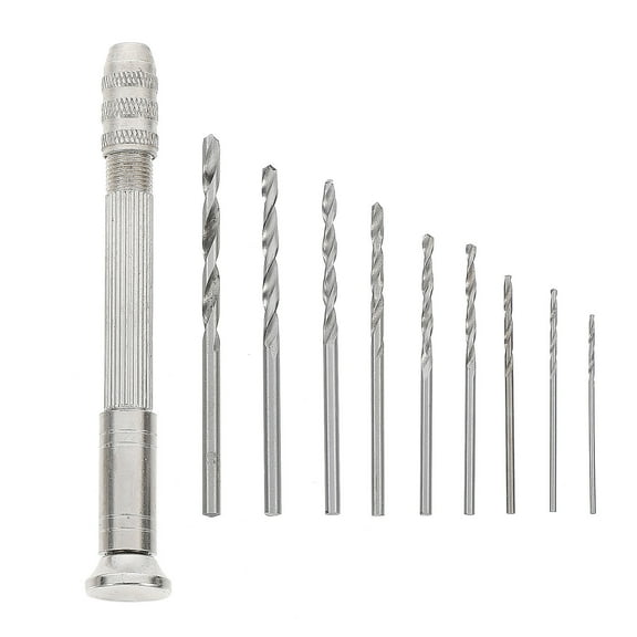 Minkissy Aluminum Alloy Hand Drill Set for Polymer Clay Crafting with Finish, and Lightweight Tool