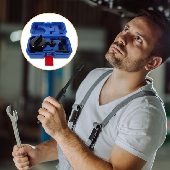 Minkissy 1 Set High-Performance Transmission Tool Metal Fluid Transfer Kit for Automotive Repair Shops