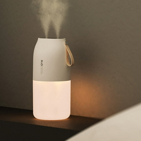 Minkissy Personal Desk Humidifier White Portable Mini Air for Home Office Use 1 Set