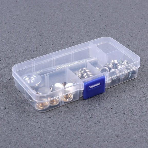 Minkissy 1 Set Snap Closure Fasteners Assorted Color for Adults and DIY Craft Repair Kit