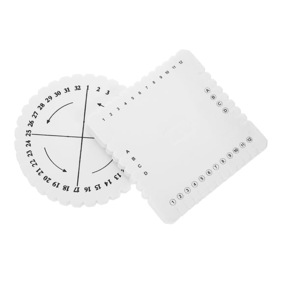 Minkissy Weaving Plate White Eva Foam Multi-Function Craft Making Tool