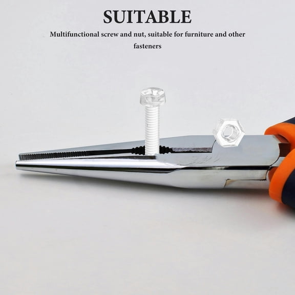 Minkissy 10 Sets Connecting Nut Transparent Acrylic Essential For Furniture Projects And Repairs