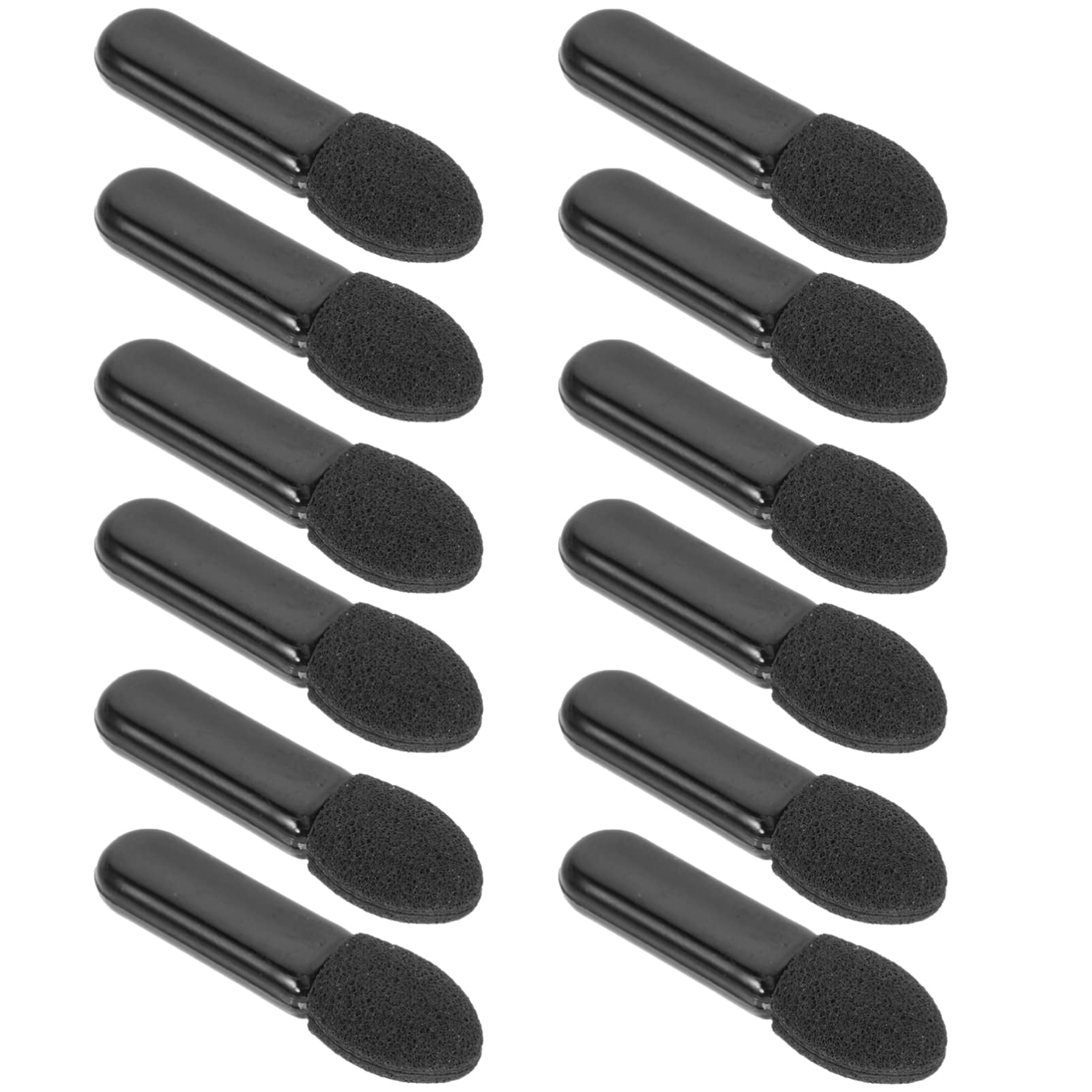 Minkissy 100PCS Eye Shadow SE33 Applicators Eyeshadow Brushes Short Sponge Eyeshadow Applicator