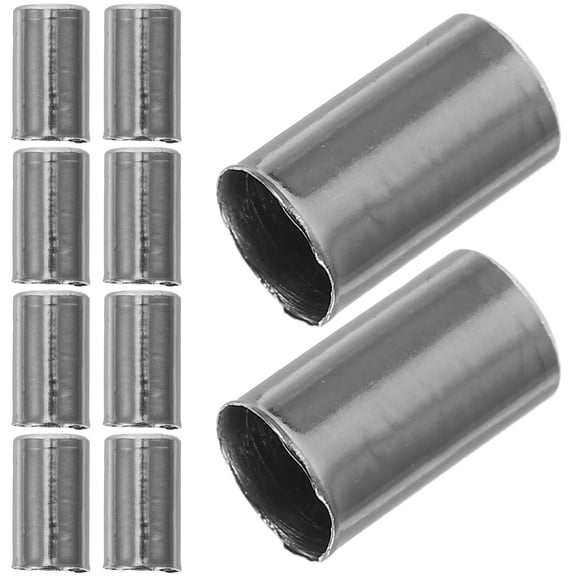 Minkissy 100Pcs Bike Cable Crimps Copper Plated for Secure Outdoor Brake and Gear Cable Repair