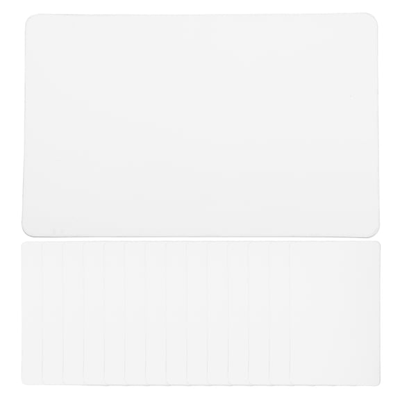 Minkissy 100pcs Printable Blank Name Tags Label Cards for Events Organization Writable Badge Stickers