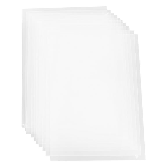 Minkissy 10Pcs Acrylic Photo Frames Featuring Break Resistant Panels and Double Sided Film